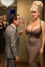 I'd better rescue my husband. 13 x 19"  Photo Print