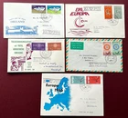 IRELAND 1960-1966 - EUROPA  FIRST DAY COVERS X 4 +1 - GOOD CONDITION