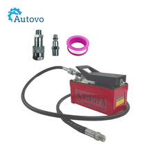 10000 Psi Air Over Hydraulic Foot Pump 1.7l Reservoir 38oil 14 Air Npt