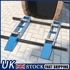 Cable Reel Drum Roller De-reeler Dispenser Cable Roller Stand Cable Reel Stand