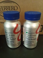 2 Pack Extra Strength Pain Relief, 500mg, 120 caplets. Exp: 09/2026