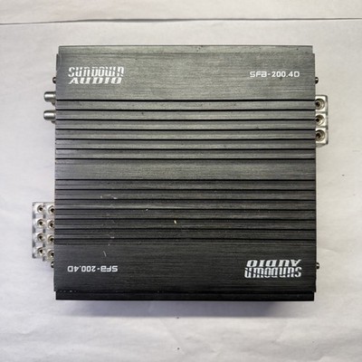 Sundown Audio SFB-200.4D 4-Channel 800W RMS Full Range Class-D Car Amplifier #7