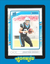 2024 Jonathon Brooks Donruss - Rated Rookie #354 (RC) - Carolina Panthers $2MIN 
