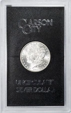 1882-CC GSA Morgan Silver Dollar Choice Uncirculated BU++ Carson City w/ COA