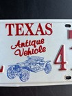 1993 Texas License Plate 2L 41 Antique Vehicle Type — photo 3