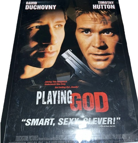Original Movie Poster 27 X 40 Playing God David Duchovny Rolled