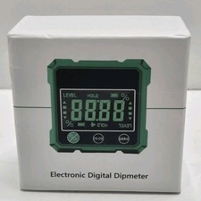 Digital Laser Protractor / Inclinometer   Black   New Open Box   Missing Cord