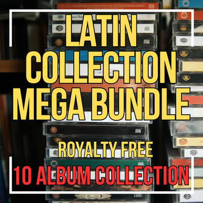 Latin Music 10 CD Bundle Bachata Cumbia Flamenco Bolero Royalty Free Licence Fre