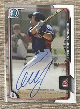 2015 Bowman Chrome #BCAP-GU Giovanny Urshela Prospect AUTO