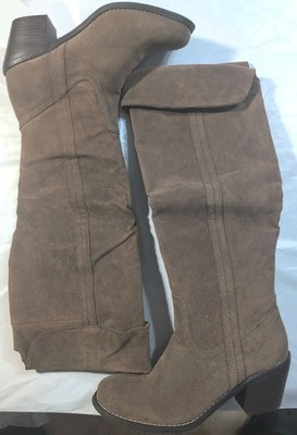 Rampage Women's Boots. New In Box. 8M. Dagmar Taupe. Knee High