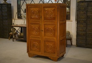 Armoire Mural Porte-Serviettes Wilhelmien – Fer Antique Brun – Aubaho – 39cm