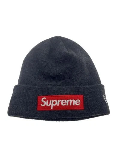 Casquette tricot Supreme New Era sans acrylique gris uni homme AEu37