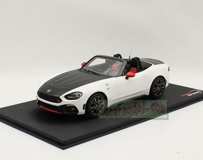 ★TOPSPEED models1/18 アバルト124 スパイダー TopSpeed: 1/18 Abarth 124 Spider Costa Brava 1972 Red TS0078 - YouTube