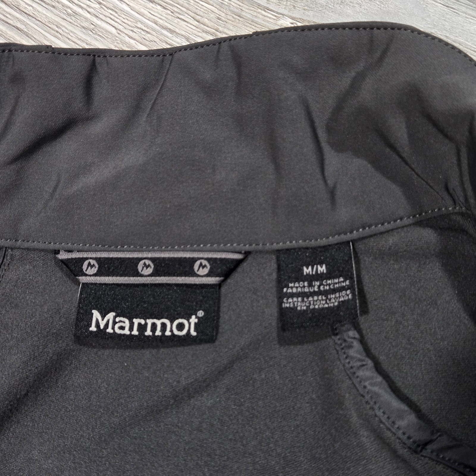 Marmot Softshell Jacket Gray Stretch Wind Resista… - image 10