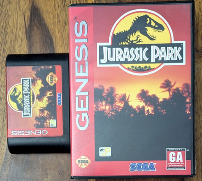 JURASSIC PARK  SEGA - Genesis Spiel