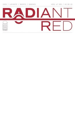 Radiant Red #1 2022 Blank Cover C Image Comics BL04