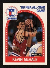 1989 Hoops #156 Kevin McHale Autograph Perfect Boston Celtics Auto Pristine Card