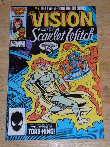 Vision & The Scarlet Witch 7 of 12 Unread High Grade Marvel Comics