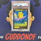 PSA 8 NEAR MINT 2021 Pokemon Celebrations SURFING PIKACHU #008 Full Art