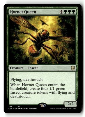 Hornet Queen Commander 2021 C21 #193 Rare NM