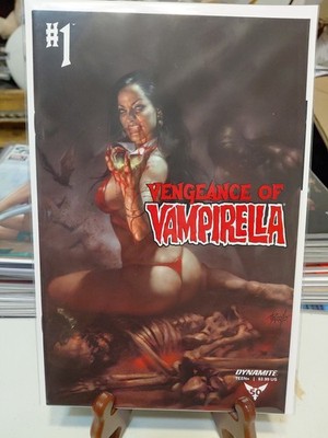 Vengeance of Vampirella 1 VARIANT Lucio Parrillo V 2 1 C Vampire Sexy GGA