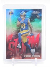TERRANCE FERGUSON 2025 ABSOLUTE STORM ROOKIE SPECTRUM RED B RC /150 Q4561