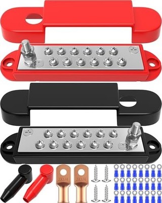 Bus Bar 12V 150A Power Distribution Block DC Battery Marine Bus Bar Terminal ...