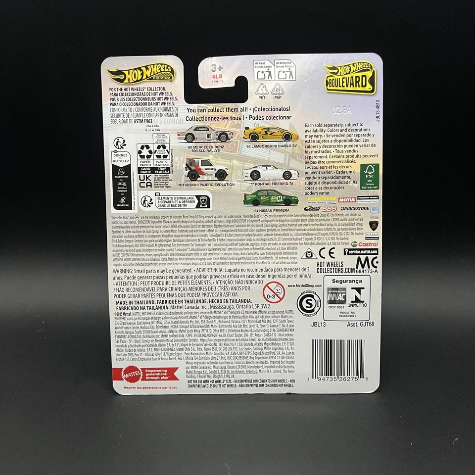 Hot Wheels Premium | 95 LAMBORGHINI DIABLO SV (BOULEVARD) 132 Foto 3 de 4