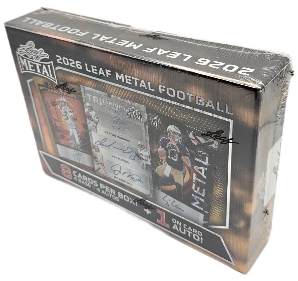 趣味 footballista 2018 2026 LEAF METAL FOOTBALL HOBBY BOX for sale online | eBay