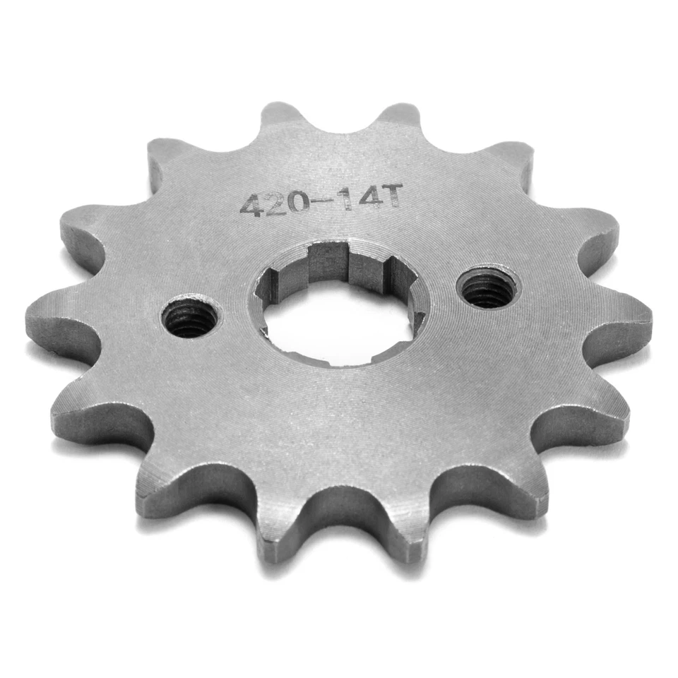 CRF110 420 X-Ring Chain Sprocket Kit 14T 38T 120 Links for Honda CR80 CR60 XR70 — 第 2/4 张图片