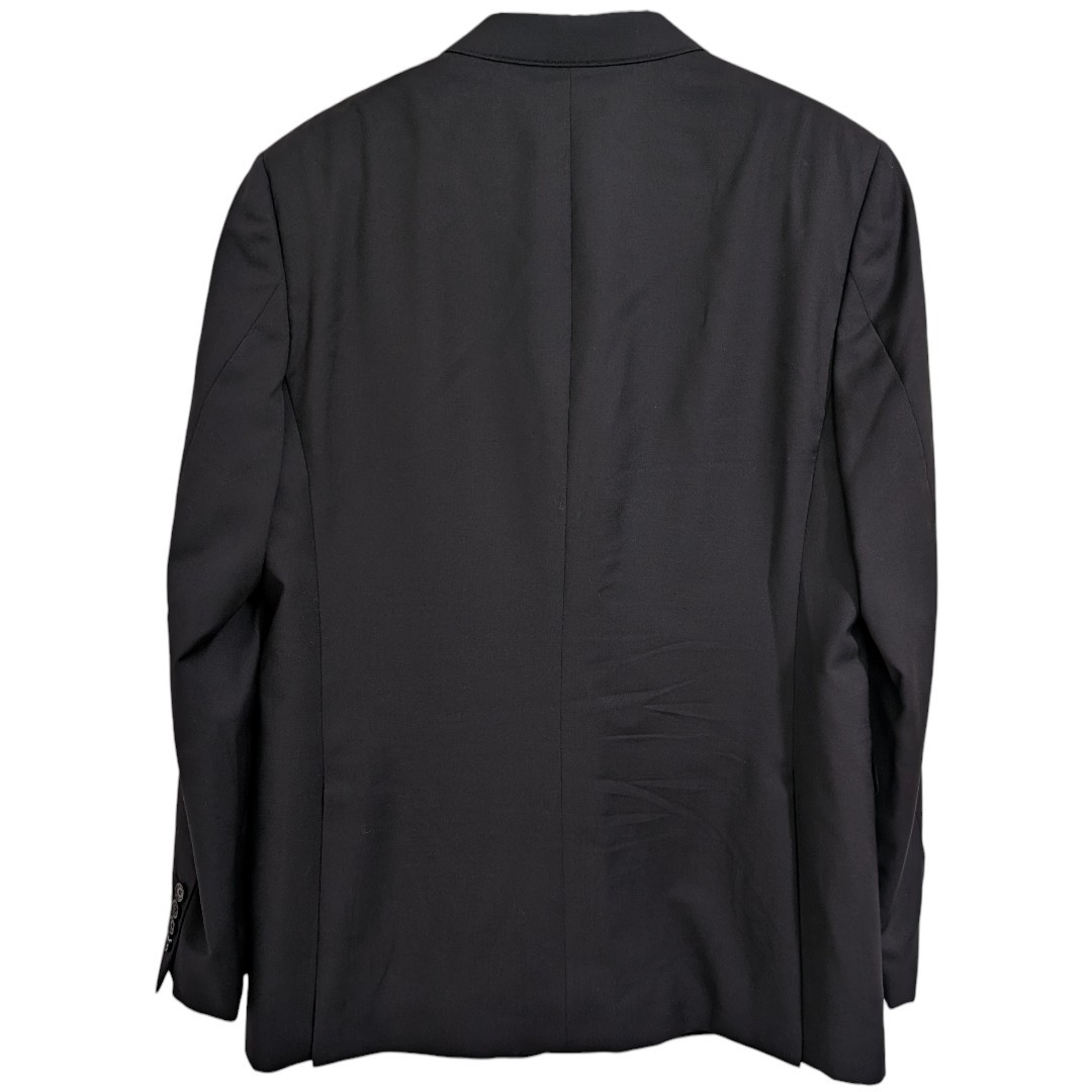 Burberry London Black Virgin Wool Suit Jacket Blazer Italy Men's