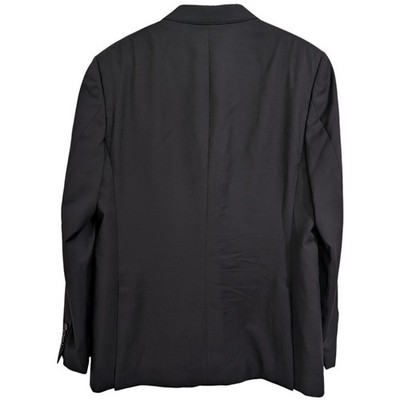 Burberry　スーツ　44 Burberry London Black Virgin Wool Suit Jacket Blazer Italy Men's