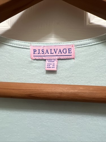 NWT P.J. Salvage Womens 1X Budding Bouquet Gown w/ Shelf Bra Pajama House Dress - Picture 3 of 14