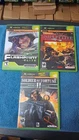 3 Game Xbox Lot: Sniper Elite, Operation Flashpoint Elite, Soldier of Fortune II