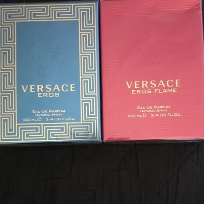 Versace Eros Eau de Parfum Natural Spray Regular Size 100 mL / 3.4 fl oz