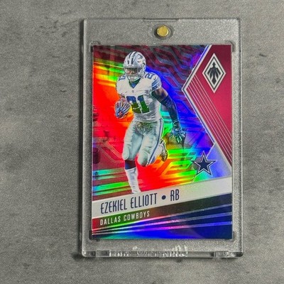 2017 Panini Phoenix Ezekiel Elliott Pink Prizm /199 #51 Cowboys Refractor Holo