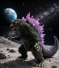 1999 Bandai 7" Millennium Godzilla 2000 Figure WITH TAG Toho Kaiju Series G-16