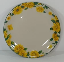 Thomson Pottery Sunflower 12 " Chop Plate Round Platter