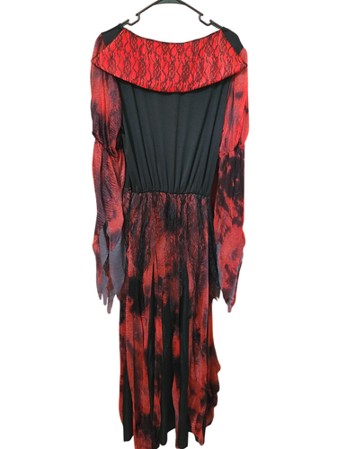 Countessa Long Gown Dress Halloween Costume Fun World Size Women's 16/18 XL - Picture 2 of 4