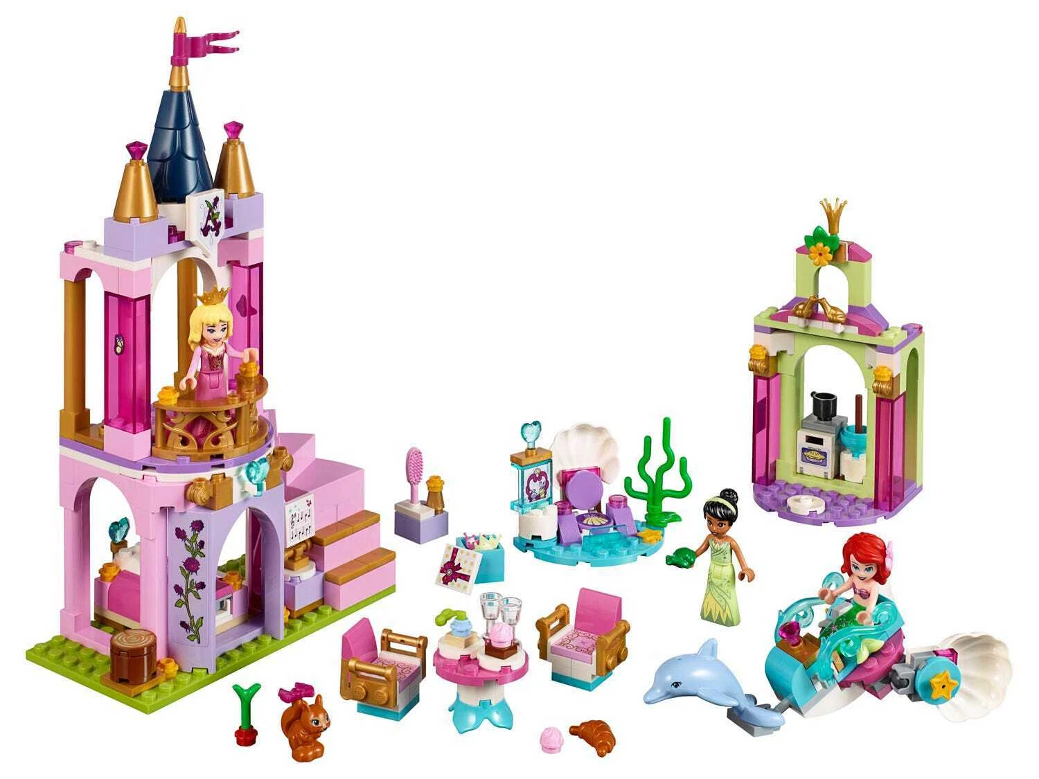 LEGO Disney Ariel, Aurora, and Tiana's Royal Celebration 41162