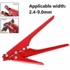 Nylon Cable Belt Wire Zip Tie Tension Tightener Fasten Gun String Strap Cutting