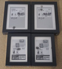 (4 Set) IKEA RIBBA 5" X 7" + 4" X 6" Picture Photo Frames Black Edge Portrait