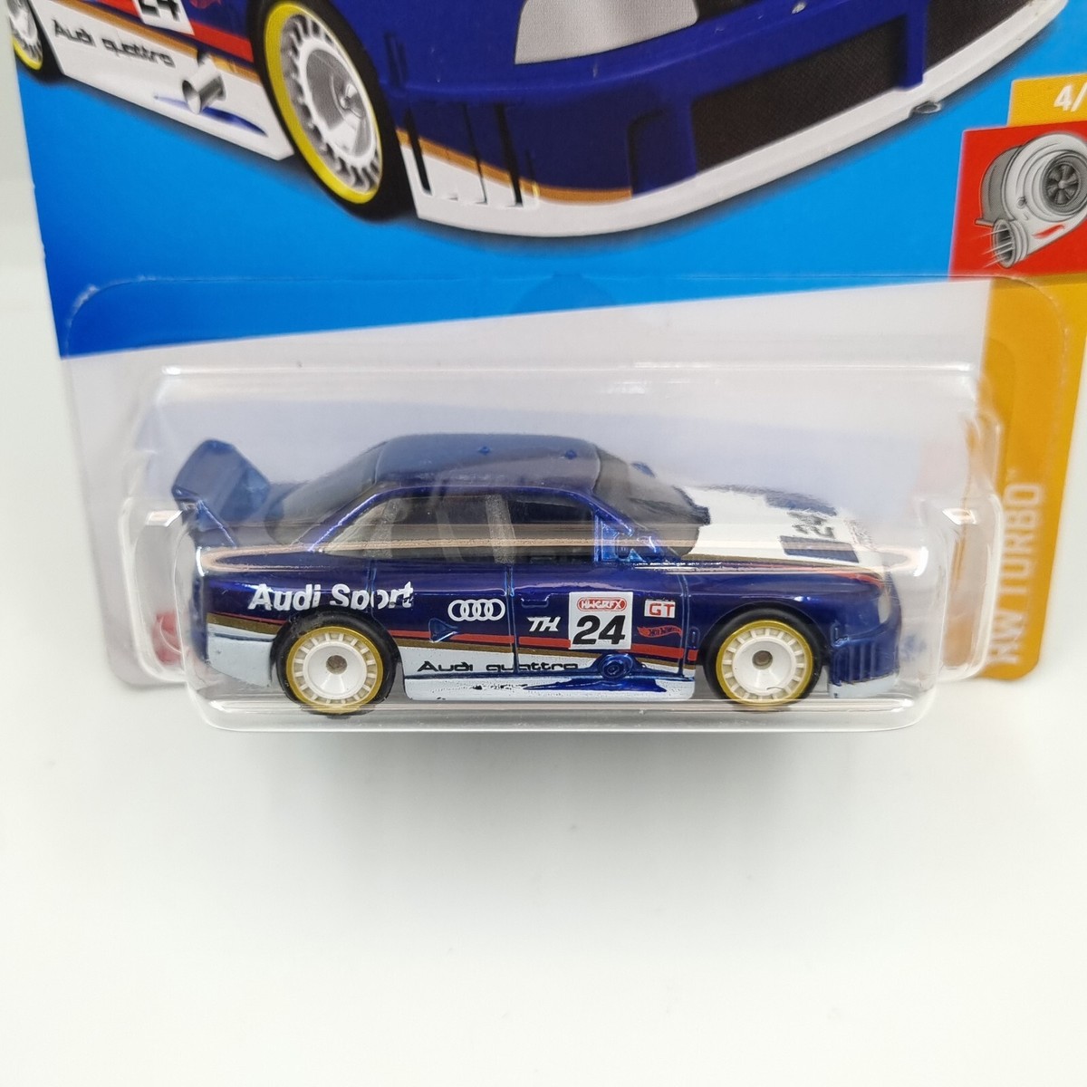 HOT WHEELS 2024 SUPER TREASURE HUNT AUDI 90 QUATTRO W/ PROTECTOR 
