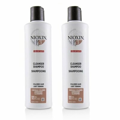 NIOXIN System 3 Cleanser Shampoo 10.1oz (Pack of 2)