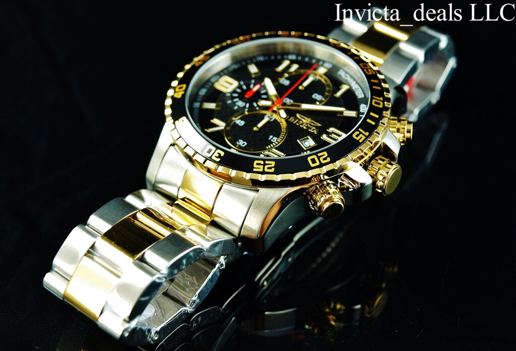 INVICTA クロノグラフ ゴールド ブラック Invicta Racing model 48876 | InvictaWatch.com