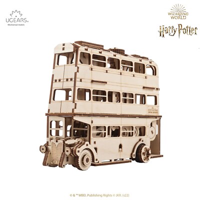 Fahrender Ritter  Harry Potter Bus Doppeldeckerbus Holzbausatz - Ugears 70172
