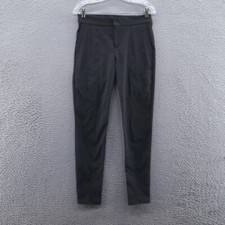 Athleta Women Wander Stash Skinny Pants 2 Black Lightweight Mid Rise Stretch