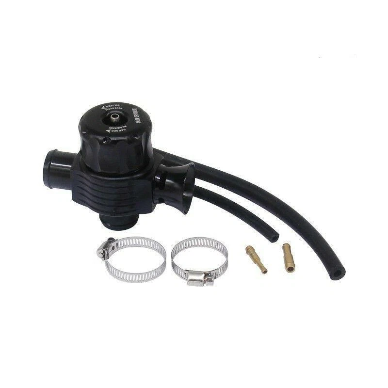 25mm Universal Car Dual Port Blow Off Turbo Bov Valve Diverter Dump Valve Black — 第 3/4 张图片