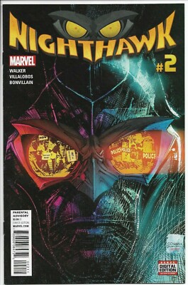 Nighthawk #2  from Marvel 2016 NEW Denys Cowan cover. 