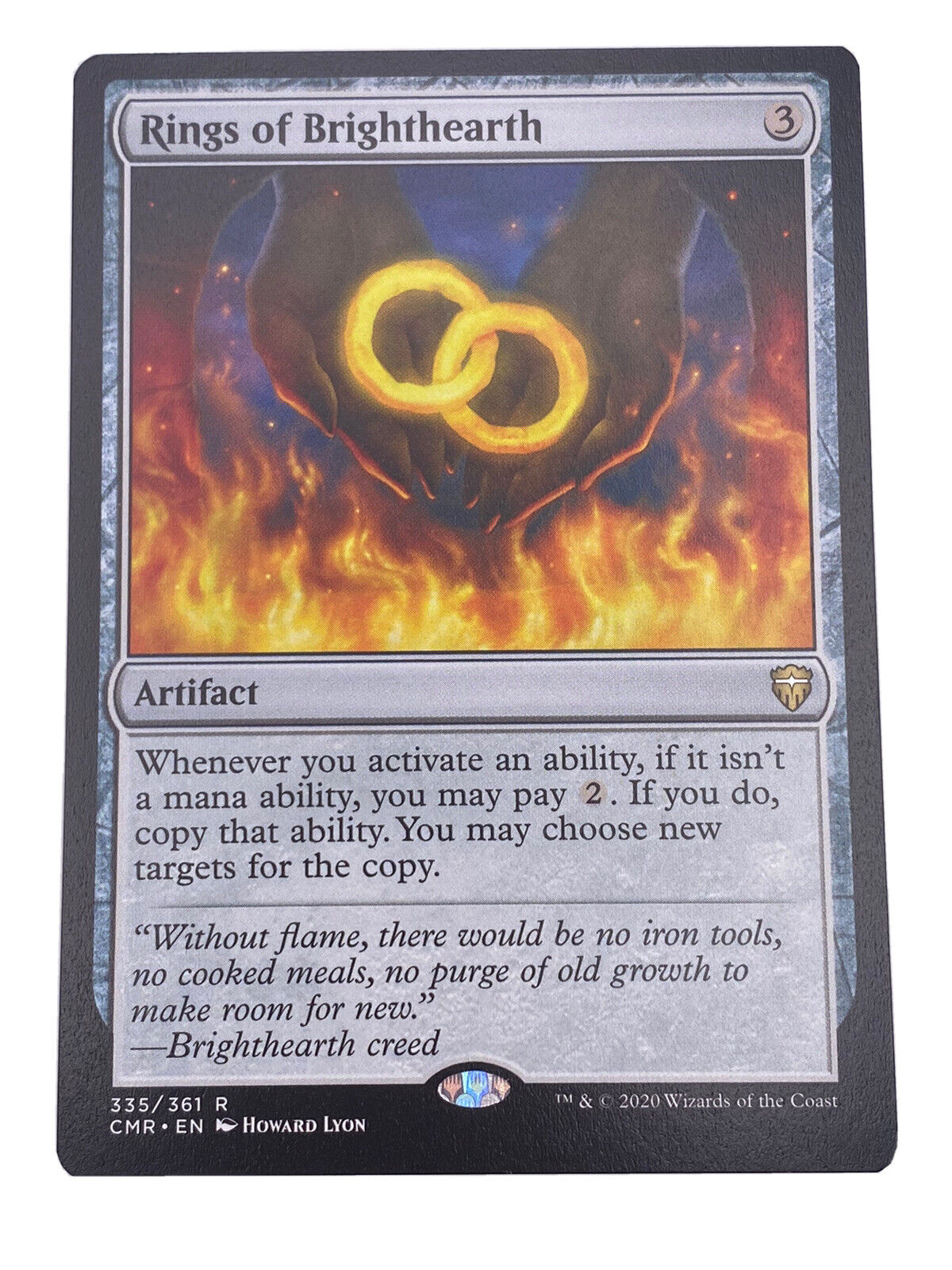 MTG Rings of Brighthearth Commander Legends 335/361 Regular Rare Near Mint